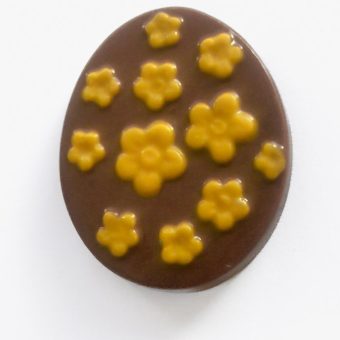 Small flat pretty egg