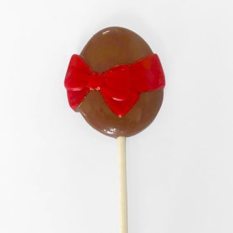Ribbon egg on lolly